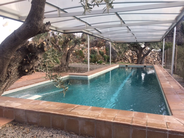 Obra de piscina de Piscinas Roquetas