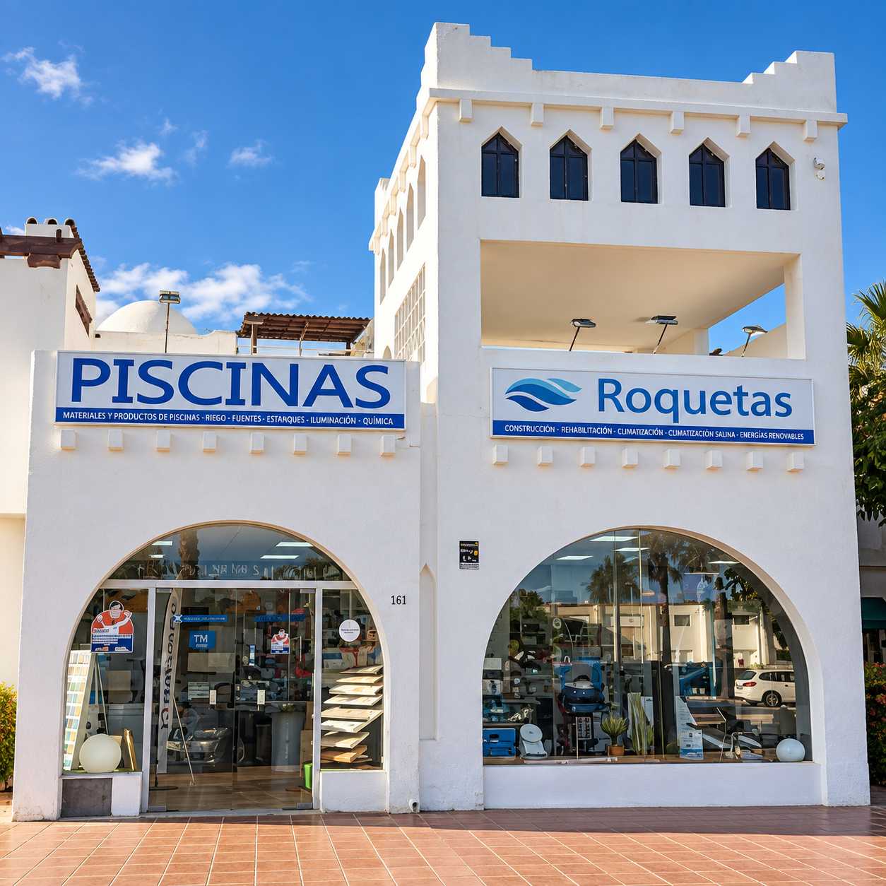 Tienda Piscinas Roquetas en Roquetas de Mar