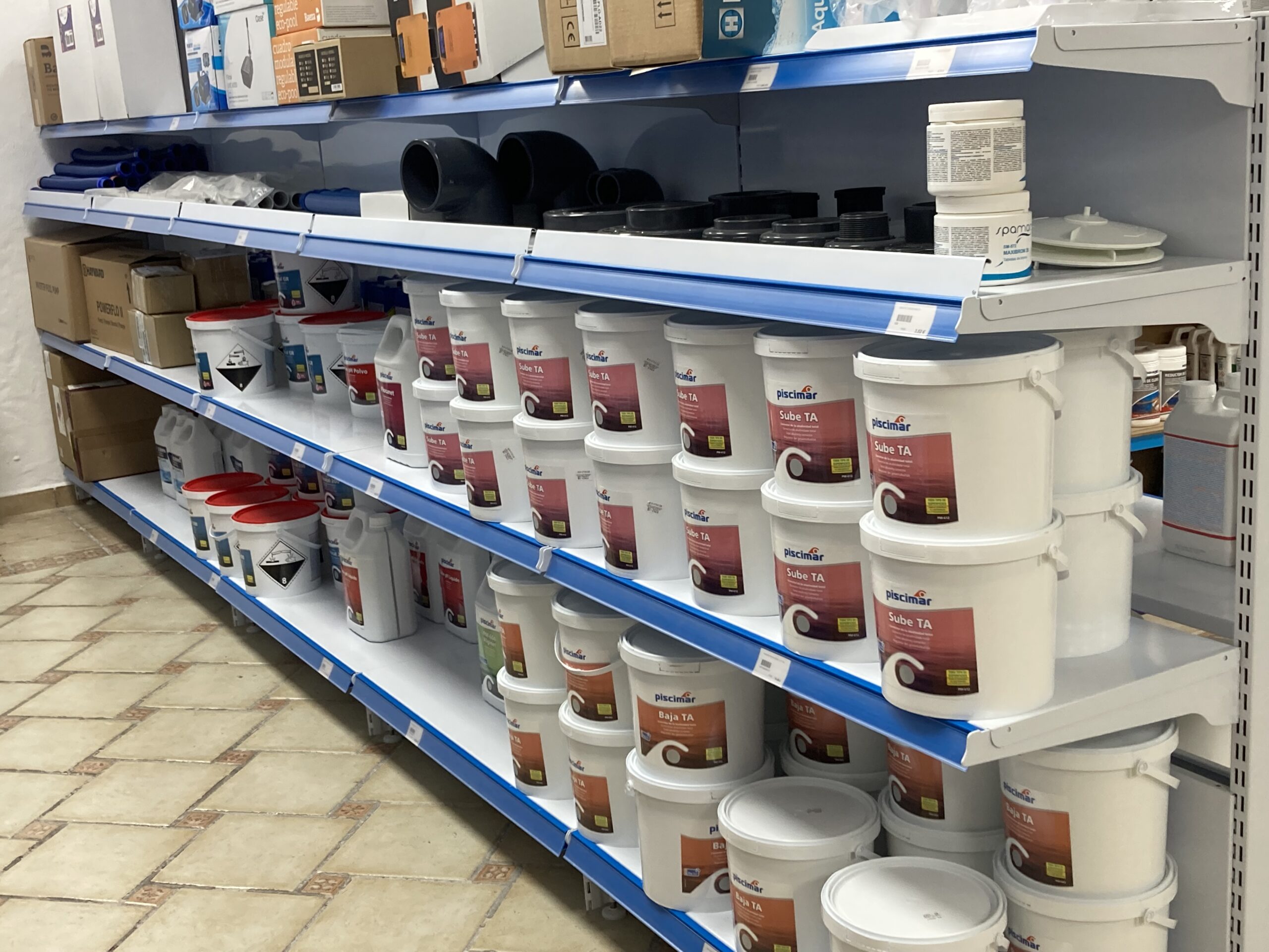 Productos químicos para piscina
